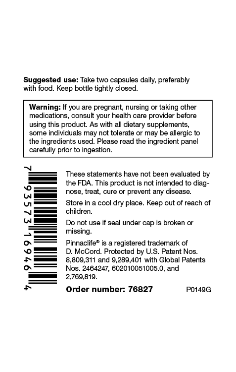 EnergyBoost current suggested use, warnings, UPC and order number
