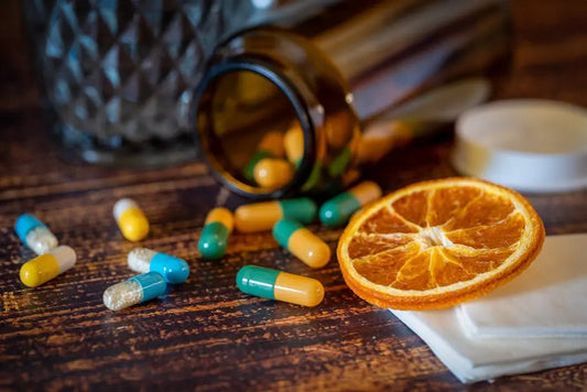 Vitamins and minerals associated with normal immune function