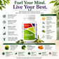McCord BrainHealth supplement bottle with key ingredients and benefits on a light background