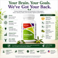 McCord BrainHealth dietary supplement bottle with product details on a white background