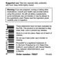 EnergyBoost current suggested use, warnings, UPC and order number
