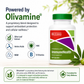 Supplement bottle labeled 'Pinnaclife ImmuneHealth' with Olivamine branding on a white background.