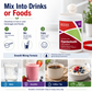 McCord Pinnaclife Digestive Health supplement container with usage instructions and examples of use.