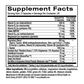 BrainHealth current Supplement Facts label, 2 capsule serving, 30 servings