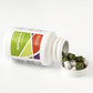 Tipped over bottle of brain health