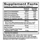 CalmMind Supplement Facts label