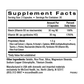 ImmuneHealth Supplement Facts label